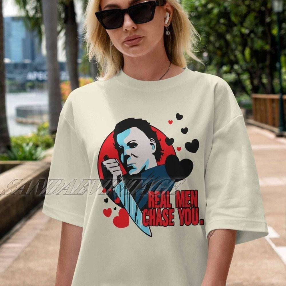 Real Men Chase You Vintage Vuitino Apparel